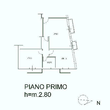 PLANIMETRIA UFFICIO (2).jpg - Office San Benedetto del Tronto - photo 2
