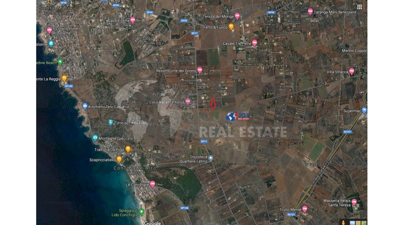 Progetto senza titolo (1).png - Terreno edificabile Strada Provinciale 17 63, Sannicola - foto 2