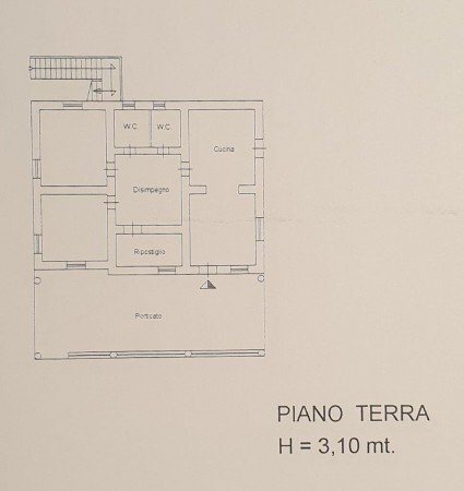 Villa via Cappella dei Grecia, Amendolara - floor plans 1