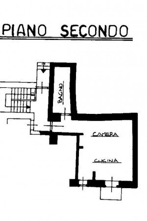 Monolocale via del Rinchiuso, 8/b, Mondovì - planimetria 1