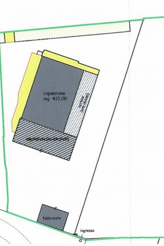 Capannone strada Provinciale Padana Inferiore, Tortona - planimetria 1