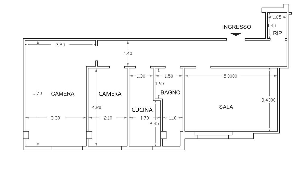 1.jpg - Attico via Vittorio Veneto, Lanciano - planimetria 1