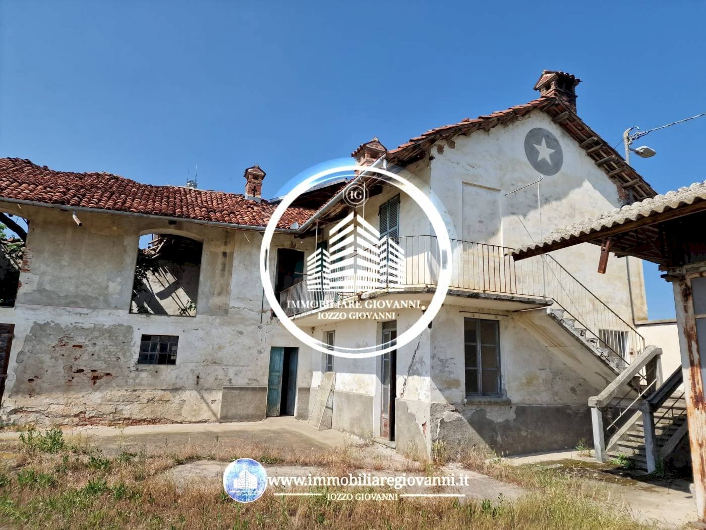 Facciata - Rustico via Racconigi, Carmagnola - foto 1