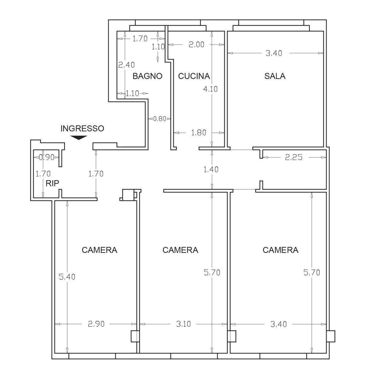 3.jpg - Attico via Vittorio Veneto, Lanciano - planimetria 1