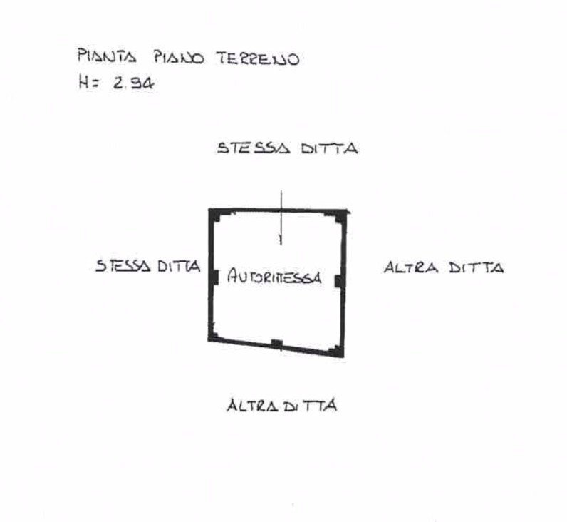Farmhouse località viatosto, Asti - floor plans 1