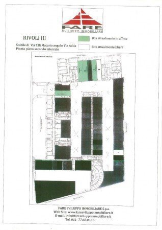 Box via Adda, 5, Rivoli - planimetria 1