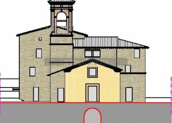 PROSPETTO CHIESETTA - Casale Vocabolo Casella 74b, Torgiano - foto 12