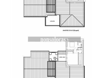 PLANIMETRIA SOTTOTETTO - Casale Vocabolo Casella 74b, Torgiano - foto 17
