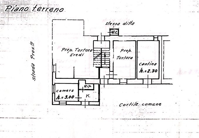 Casa semi indipendente Frazione San Pietro, 70, frazione Villa San Pietro, Monterosso Grana - planimetria 1