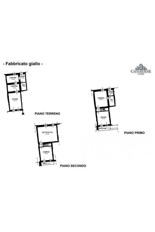 Independent house frazione preparetto, sn, Castellamonte - floor plans 1