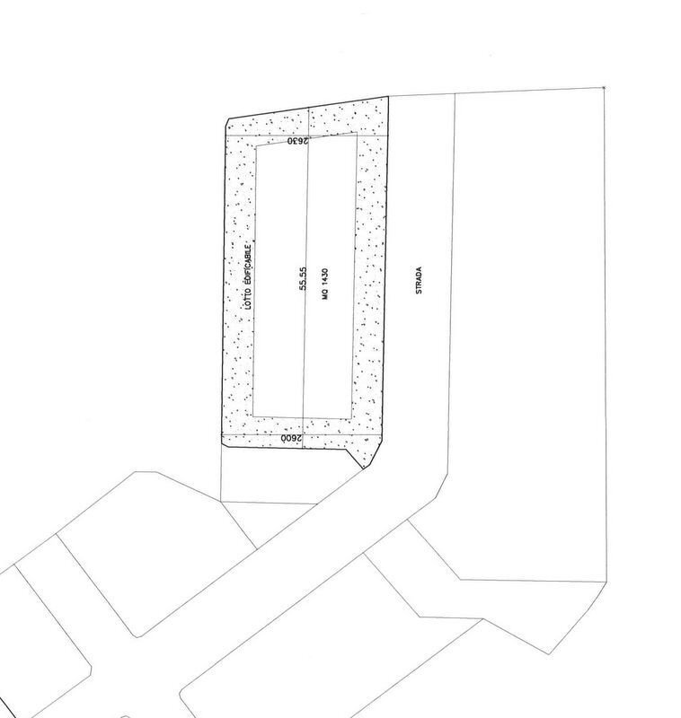Building land via Rifreddo, Beinette - floor plans 1