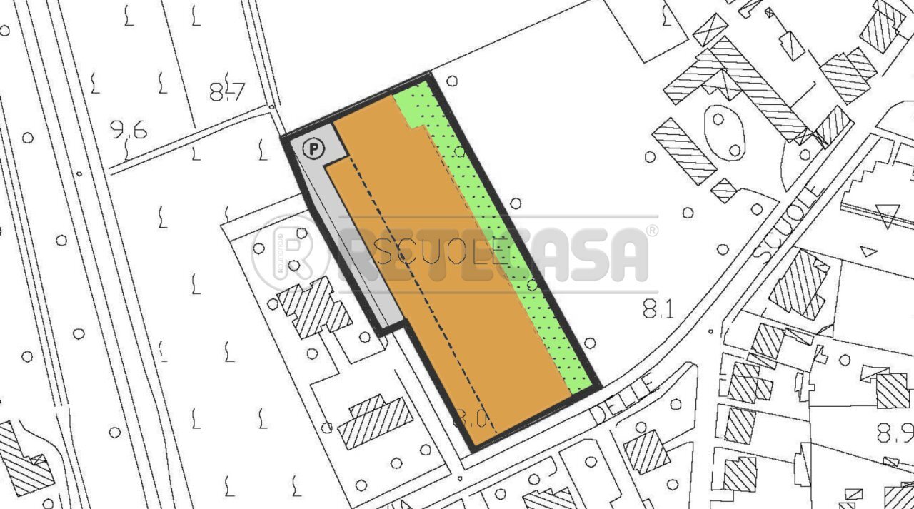 PIANO REGOLATORE - Building land VIA  DELLE SCUOLE 11, Cervignano del Friuli - floor plans 1