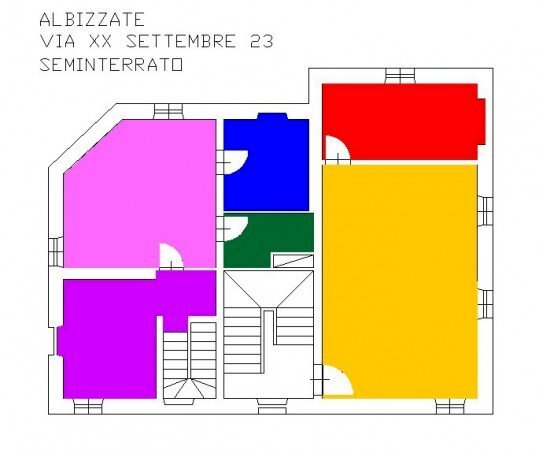 Villa via 20 Settembre, Albizzate - floor plans 1