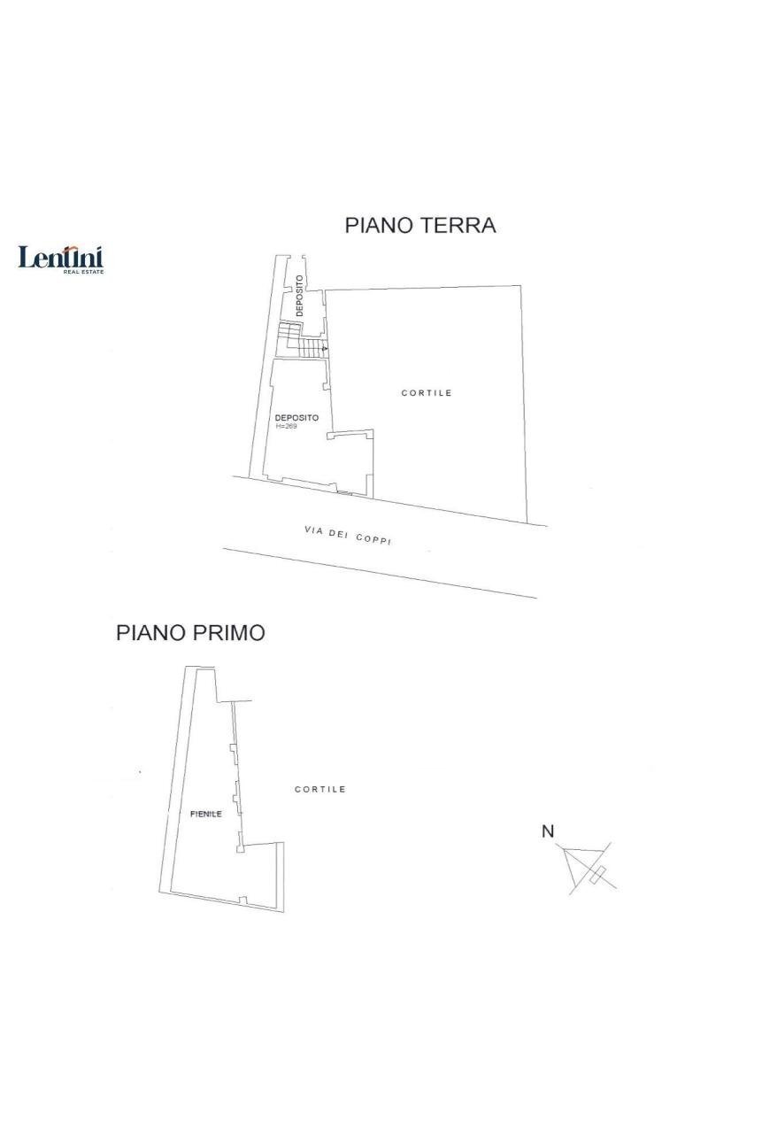 Rustic Frazione Coppi, Cella Monte - floor plans 1