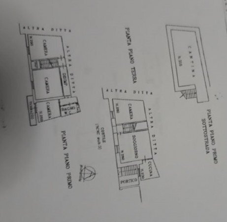 Casa indipendente Bosio - planimetria 1