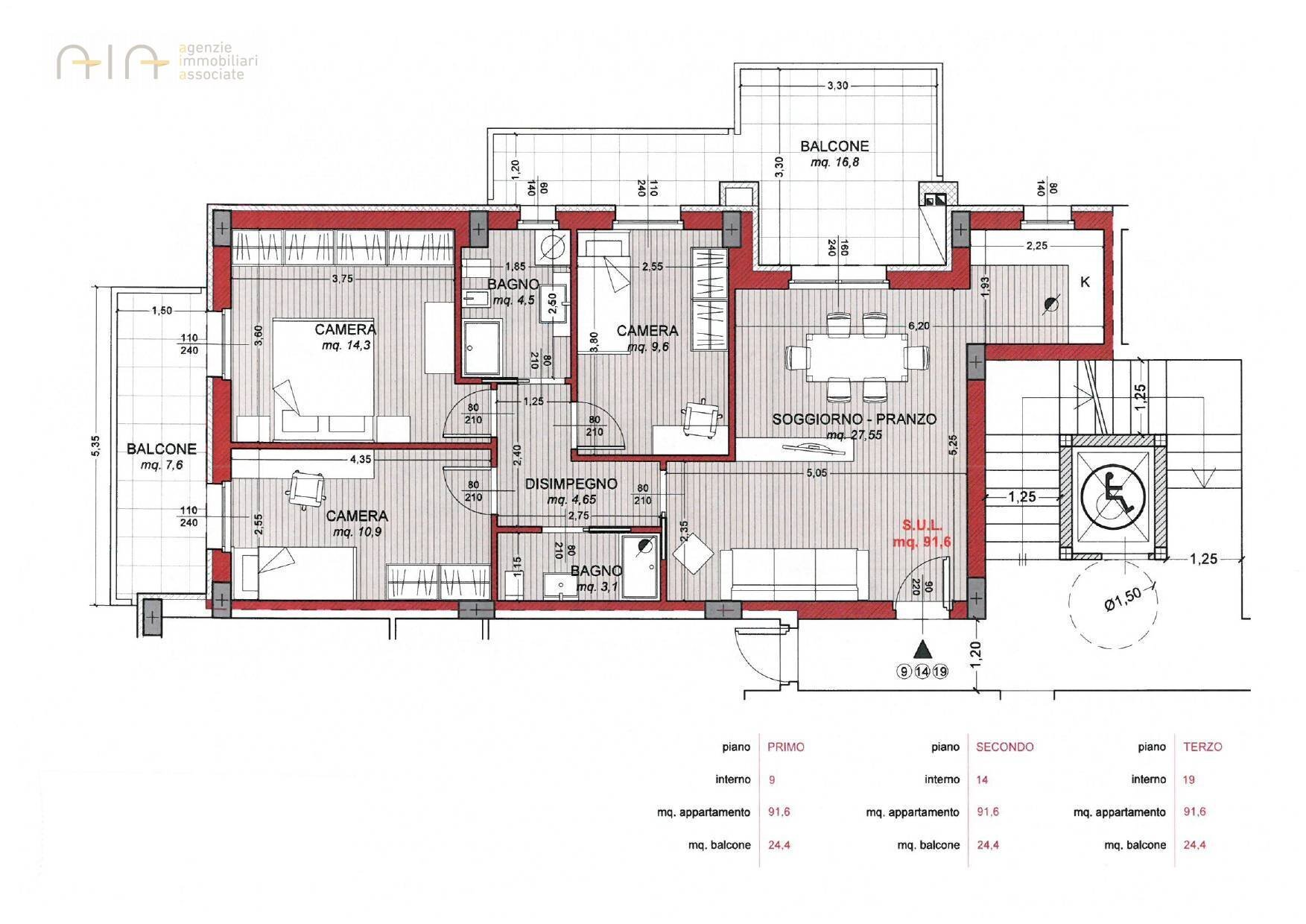 Four-room apartment Via Barbara Tosatti, San Benedetto del Tronto - photo 3