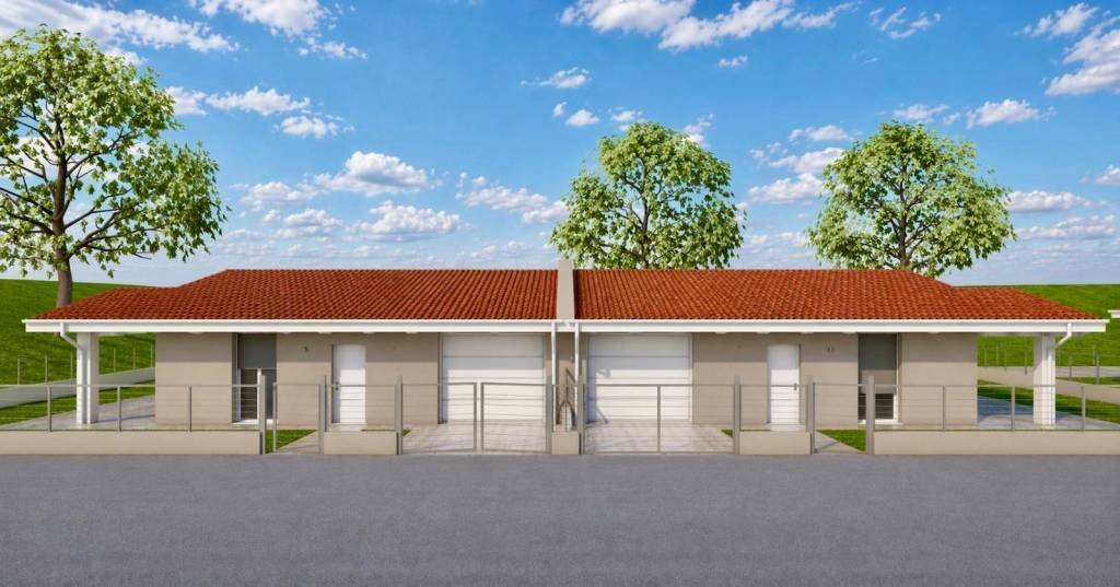 Facciata - Villa strada della Osciana, Manerbio - foto 1