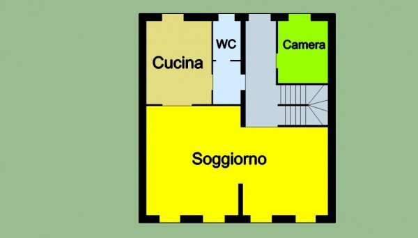 Villa a Schiera via Tepice, Pino Torinese - planimetria 1