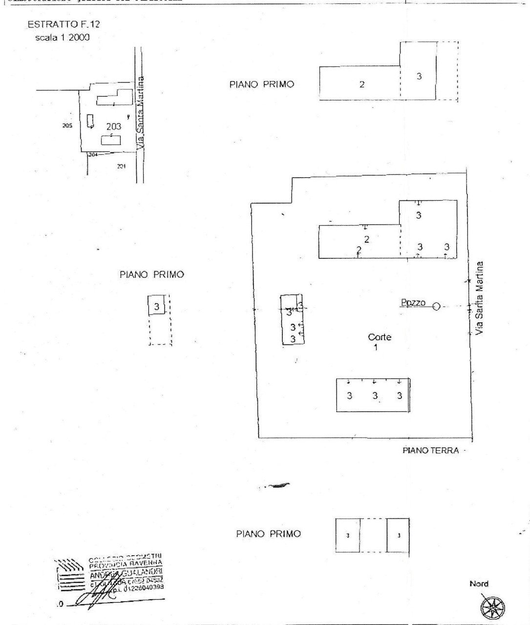 Rustic Sant'Agata sul Santerno - floor plans 1