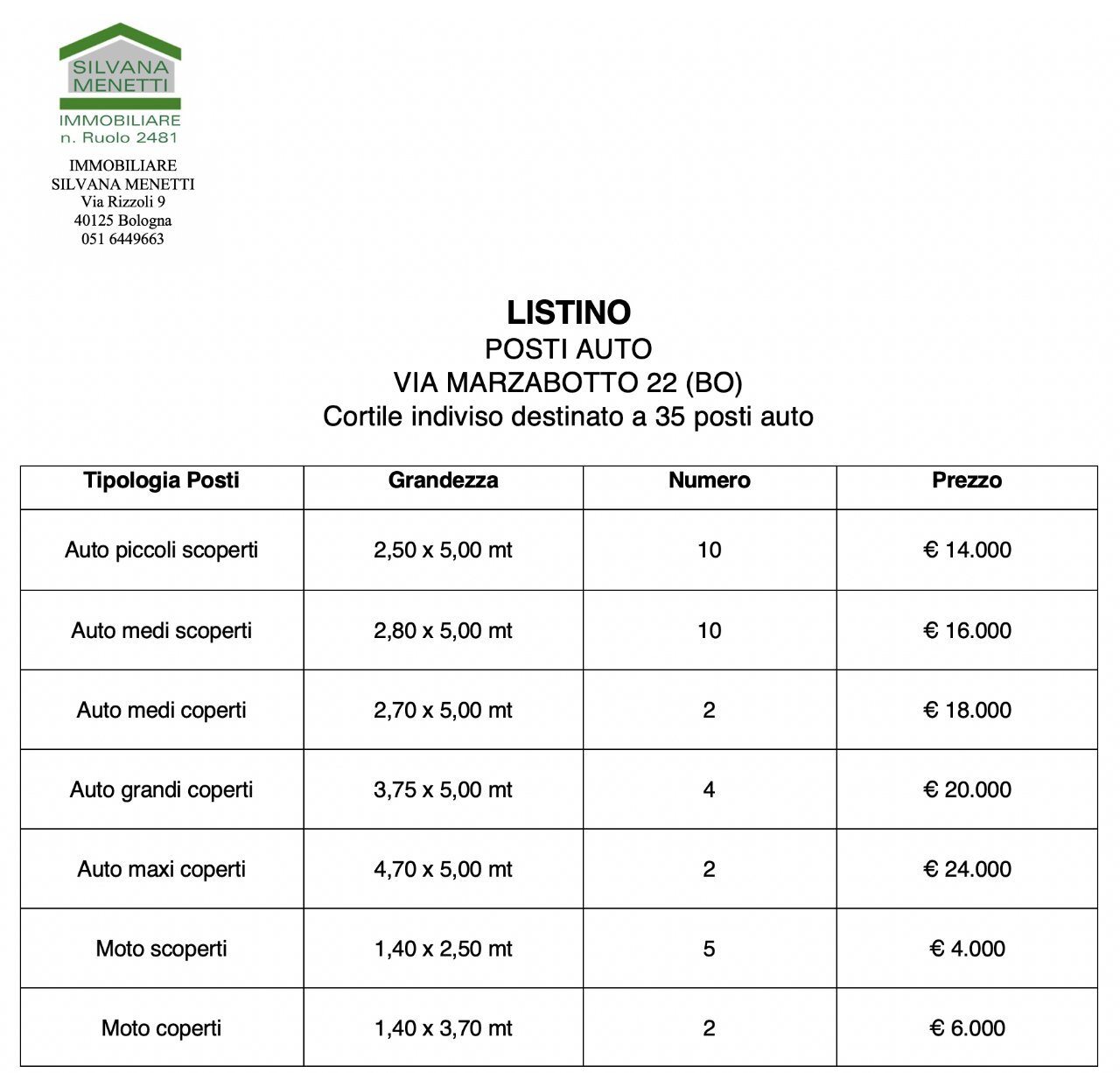 Posto Auto Bologna - foto 2