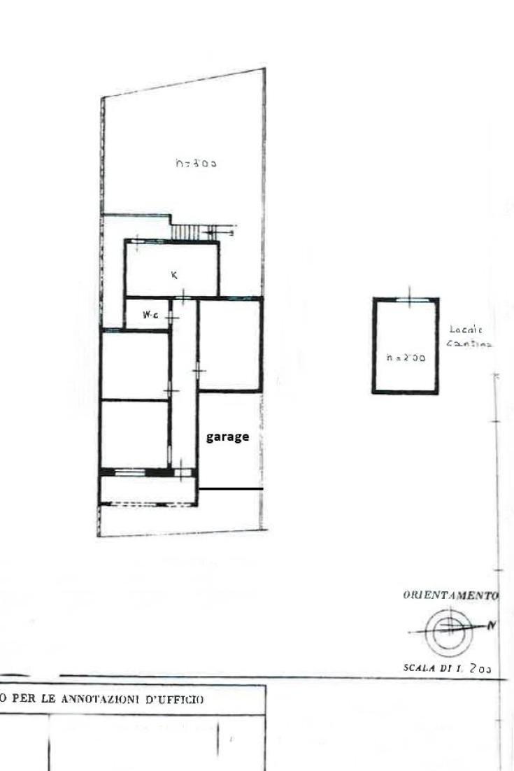 Casa indipendente via Japigia, Morciano di Leuca - planimetria 1