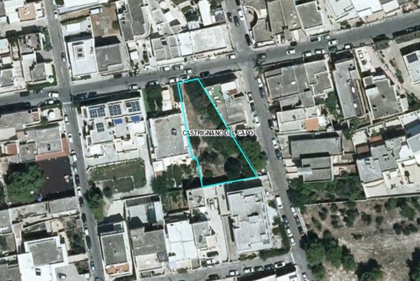 Building land via Padova, Castrignano del Capo - floor plans 1