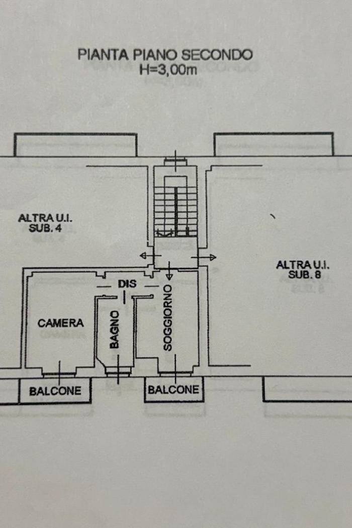 Two-room apartment Luserna San Giovanni - floor plans 1