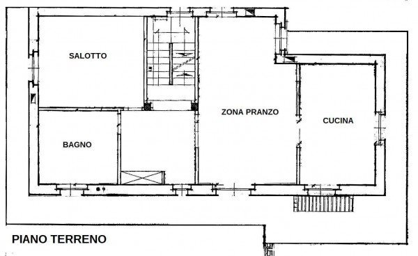 Independent house via Scarola, Loranzè - floor plans 1