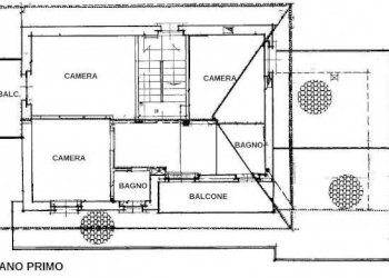 planimetria piano primo - Casa indipendente via Scarola, Loranzè - foto 5