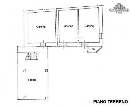 Casa indipendente via Duccio Galimberti, Cuorgnè - planimetria 1