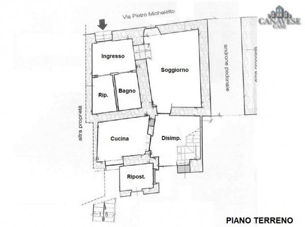 Independent house via Pietro Micheletto, Castellamonte - floor plans 1