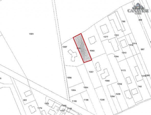 Terreno edificabile via Busano, Valperga - planimetria 1