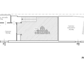 Planimetria - Casa indipendente via Massimo D'Azeglio, 4, Vistrorio - foto 33