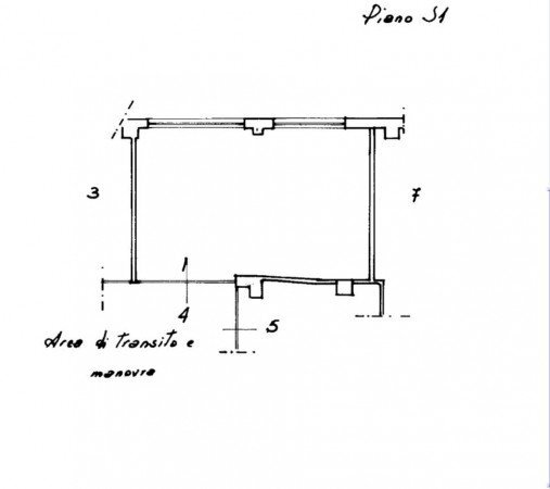Box via Ludovico Micara, 59, Roma - floor plans 1