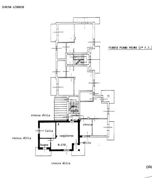 Two-room apartment Via Provinciale, 2B, Pradleves - floor plans 1