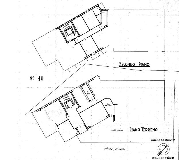 Trilocale Via Bodoni, 34c, Saluzzo - planimetria 1