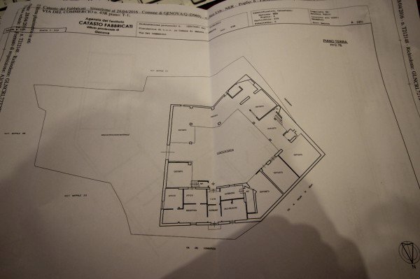 Magazzino via del Commercio, 43, Genova - planimetria 1