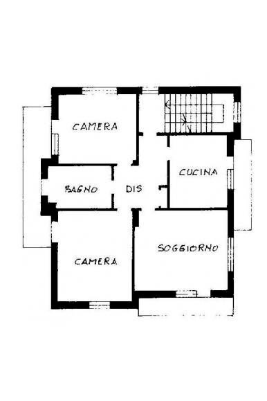 Villa Salmour - planimetria 1