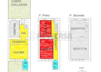 PLANIMETRIA.jpg - Casa semi indipendente Contrada Mastrotti, Nogarole Vicentino - foto 16