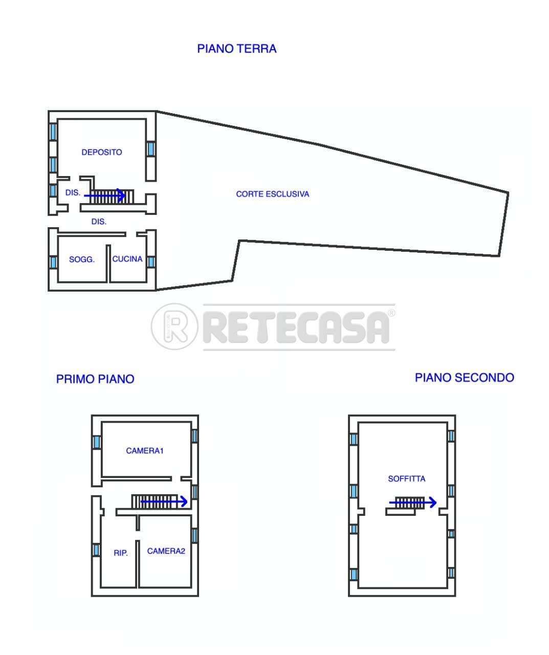 PLANIMETRIA - Casale VIA ROMA 123, San Vito al Torre - planimetria 1