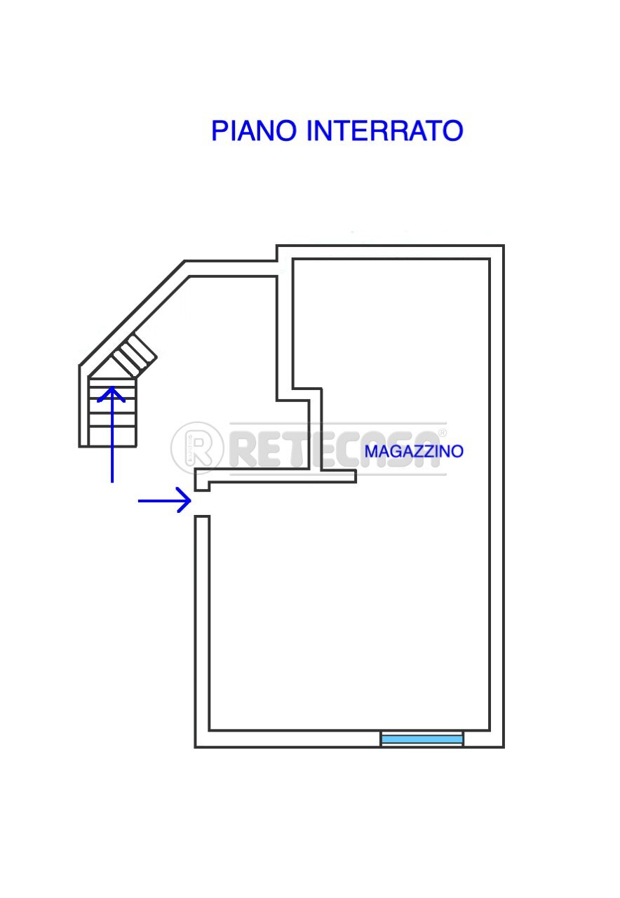 PLANIMETRIA - Warehouse VIA DIVISIONE JULIA  18/19, Manzano - floor plans 1