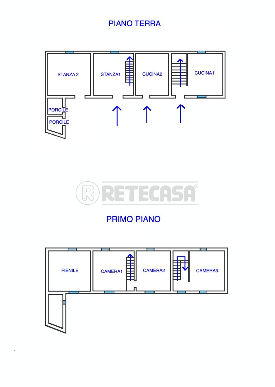PLANIMETRIA - Rustico Strada per Orzano 4, Remanzacco - planimetria 1