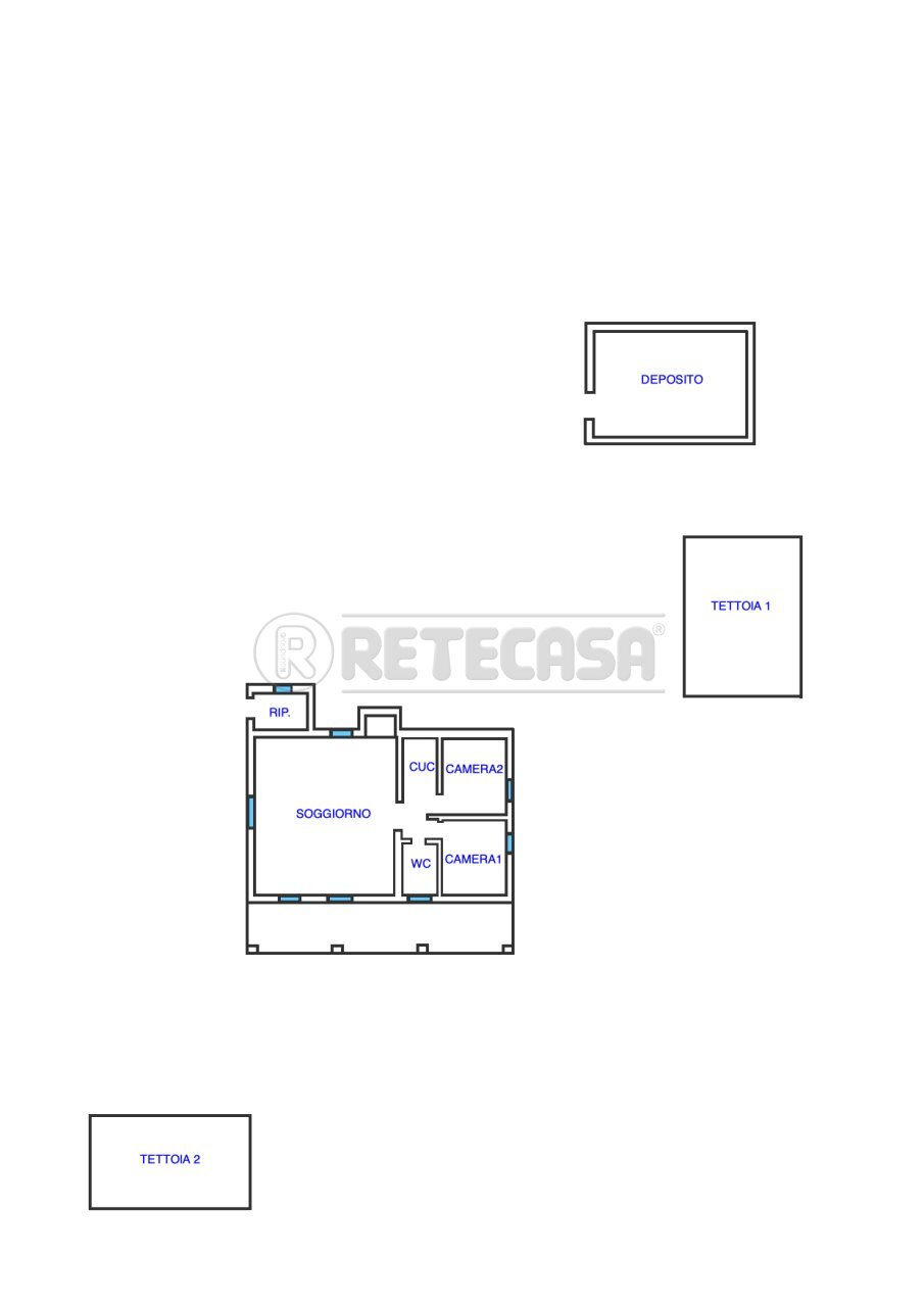 PLANIMETRIA - Villa SR352, Grado - planimetria 1