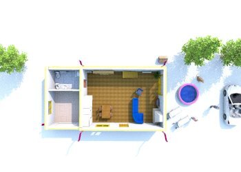 pianta piano terra.png - Rustico Traversetolo - foto 3