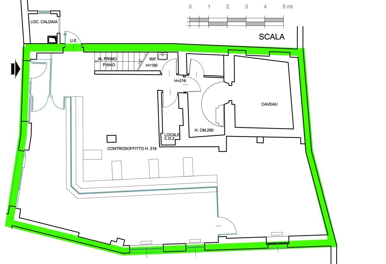 piantina piano terra.jpg - Internet Point - Phone Center Via Roma, Pregnana Milanese - floor plans 1