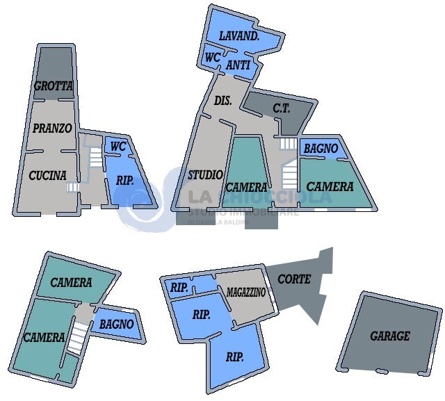 v234.jpg - Semi-detached house Monte Grimano Terme - floor plans 1