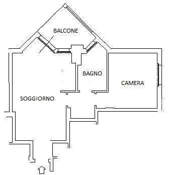 Planimetria.jpg - Two-room apartment Via Sabazia 32, Vado Ligure - floor plans 1