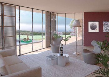 RENDER SOGGIORNO VISTA MARE.png - Terreno edificabile Unnamed Road, Trinità d'Agultu e Vignola - foto 21