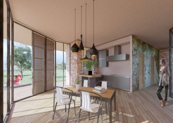 RENDER SOGGIORNO VISTA.png - Terreno edificabile Unnamed Road, Trinità d'Agultu e Vignola - foto 23