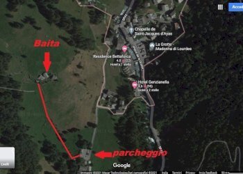 satellite.jpg - Baita Localita' Rovinal San Jacques 1, Ayas - foto 19